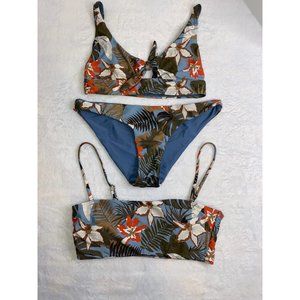 New Damsel Ladies 3 PC Bikini Set Medium